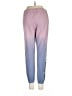 Volcom Color Block Purple Track Pants Size 8 - photo 2