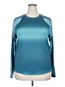 Under Armour 100% Polyester Teal 3/4 Sleeve T-Shirt Size XXL - photo 1