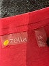 Zella Red Short Sleeve T-Shirt Size XS - photo 7