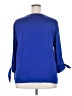 Chico's 100% Polyester Blue 3/4 Sleeve Blouse Size XXL (4) - photo 2
