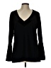 Boston Proper Black Long Sleeve Blouse Size L - photo 1