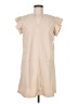 Unbranded 100% Polyester Tan Casual Dress Size M - photo 1
