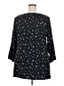 Lularoe Stars Black 3/4 Sleeve Blouse Size 2X - photo 2