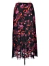 Parker Floral Black Casual Skirt Size XL - photo 2