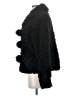 Montanaco 100% Polyester Black Faux Fur Jacket Size XS - photo 5