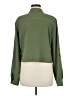 Intempo 100% Polyester Green Long Sleeve Blouse Size M - photo 2