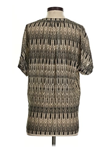 Billy Reid Short Sleeve Silk Top (view 2)