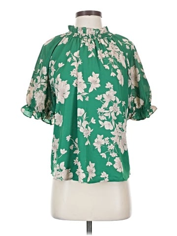 Sienna Sky Short Sleeve Blouse (view 1)