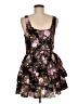 LoveShackFancy 100% Silk Floral Black Cocktail Dress Size 6 - photo 2