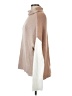 Miracle Color Block Tan Turtleneck Sweater Size Med - Lg - photo 5