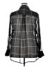 Lane Bryant 100% Polyester Plaid Gray Long Sleeve Blouse Size 18 - 20 Plus - photo 2