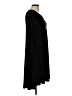 Nina Leonard Solid Black Casual Dress Size L - photo 4