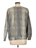 Wildfox Metallic Gray Pullover Sweater Size Lg (3 or L) - photo 2