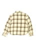 Old Navy 100% Cotton Plaid Yellow Long Sleeve Button-Down Shirt Size 8 - photo 2