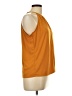 Chelsea & Theodore 100% Polyester Orange Tank Top Size L - photo 4
