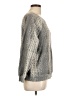 Wildfox Metallic Gray Pullover Sweater Size Lg (3 or L) - photo 4