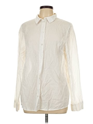 Divided by H&M Long Sleeve Button-Down Shirt (view 1)