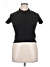 CALVIN KLEIN JEANS Black Short Sleeve Top Size XL - photo 1