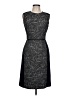 Mantu Graphic Gray Cocktail Dress Size EU 44 / US 14 - photo 1