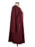 Gap Solid Burgundy Casual Dress Size L - photo 4