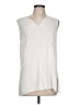 Peck & Peck Ivory Sweater Vest Size L - photo 1