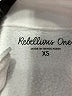 Rebellious. One 100% Polyester White Sweatshirt Size XS - photo 7
