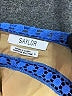 Saylor 100% Nylon Blue Cocktail Dress Size L - photo 7