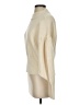 Just Solid Ivory Turtleneck Sweater Size S - photo 5
