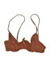 Devon Windsor Brown Swimsuit Top Size S - photo 1
