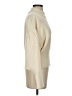 Just Solid Ivory Turtleneck Sweater Size S - photo 4