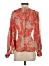 Zara Red Long Sleeve Blouse Size S - photo 2