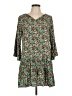 Assorted Brands Floral Green Casual Dress Size L (estimated) - photo 1