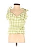 Kittenish Green Sleeveless Blouse Size XS - photo 1