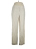 Kasper Stripes Ivory Casual Pants Size 14 - photo 1