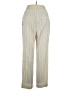 Kasper Stripes Ivory Casual Pants Size 14 - photo 2