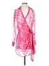 H:ours 100% Polyester Pink Kimono Size XS - photo 1