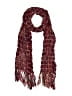 Unbranded Tweed Burgundy Red Scarf One size - photo 1
