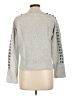 Mint Velvet Chevron-herringbone Gray Pullover Sweater Size 12 - photo 2
