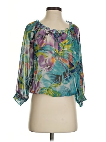 Madison Paige 3/4 Sleeve Blouse (view 1)
