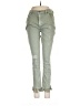 Free People Tropical Green Jeans Size 28 waist - photo 1
