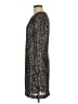 Eliza J 100% Polyester Metallic Silver Cocktail Dress Size 12 - photo 5