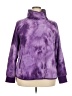 Green Tea 100% Polyester Tie-dye Purple Turtleneck Sweater Size XXL - photo 1