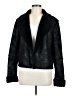 Splendid 100% Polyester Black Faux Fur Jacket Size M - photo 1
