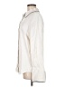 MNG Color Block Ivory Long Sleeve Blouse Size 6 - photo 5