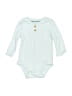 Cloud Island Teal Long Sleeve Onesie Size 6-9 mo - photo 1