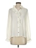 J.Crew 100% Polyester Ivory Long Sleeve Blouse Size 2 - photo 1