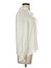 J.Crew 100% Polyester Ivory Long Sleeve Blouse Size 2 - photo 4