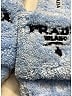 Prada Blue Faux Shearling Sandals Size EU 40 - photo 4