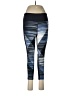 Lularoe Graphic Blue Active Pants Size M - photo 1