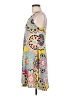 Unbranded Paisley Gray Yellow Casual Dress Size M - photo 5